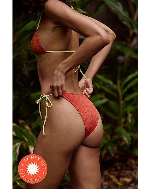 free-est Brown Michelle Bikini Bottoms