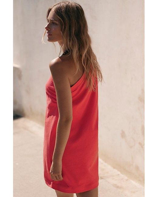 free-est Red Esmee T-Shirt Mini Dress By