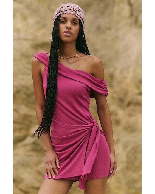 free-est Pink Selly Good Feels Mini Dress By