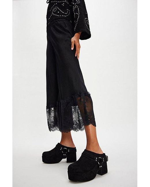 FP Vegan Collection Black Amalia Vegan Harness Clogs
