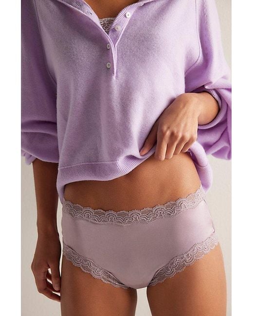 Uwila Warrior Purple Soft Silk Briefs