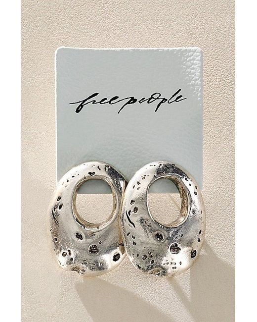 Free People Brown Milli Organic Earrings