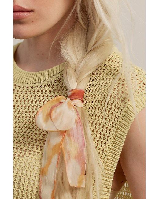 Free People Multicolor Vessa Pony Scarf