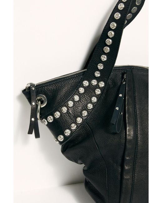 Free People Sloane Studded Tote in Black Lyst