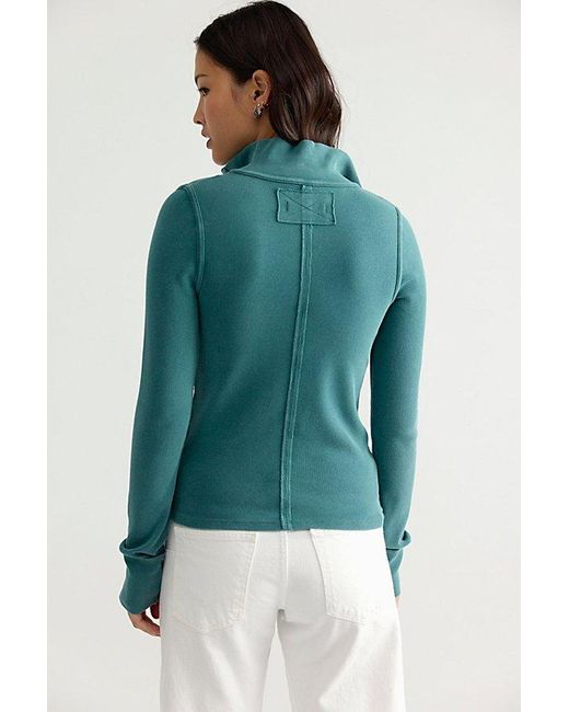 Free People Green Lake Solid Henley