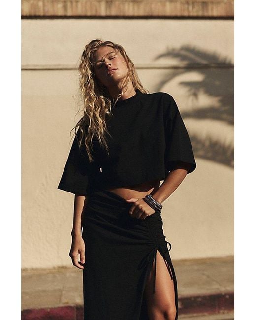 free-est Black Clara Skirt Set By