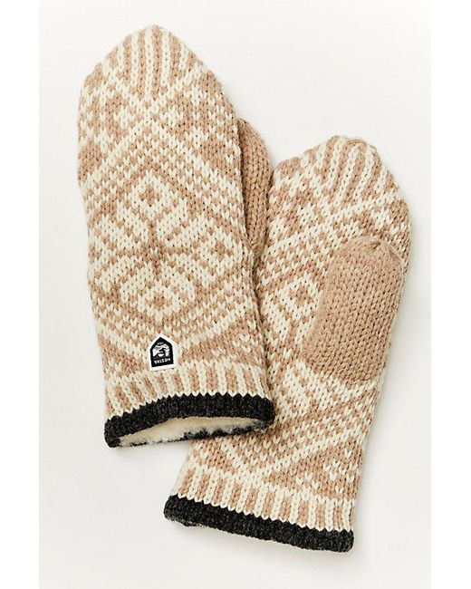 Hestra Natural Nordic Wool Mittens