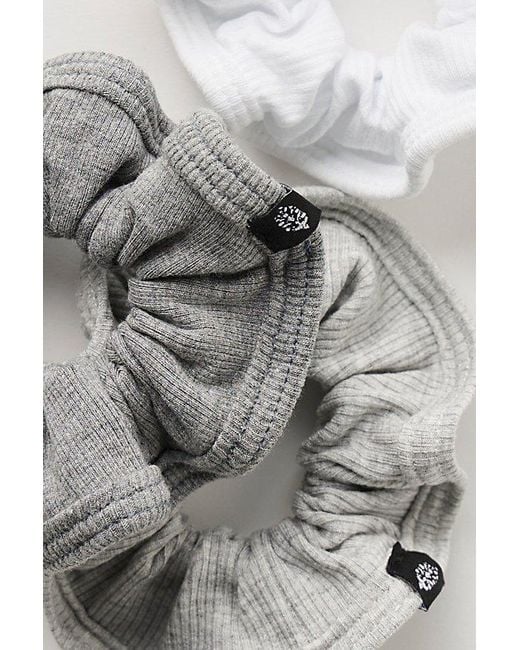 Fp Movement Gray Classic Scrunchie 3-Pack