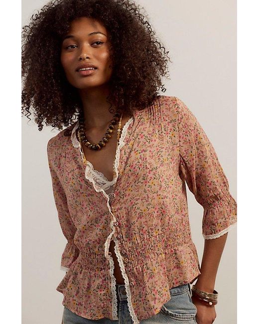Spell Brown Mimi-Rose Blouse