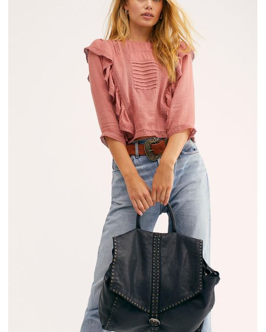 free people messenger bag