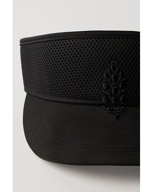 Fp Movement Black Back Nine Wide-Brim Visor