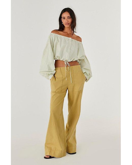 Free People Multicolor Breezy Denim Pull-on Jeans