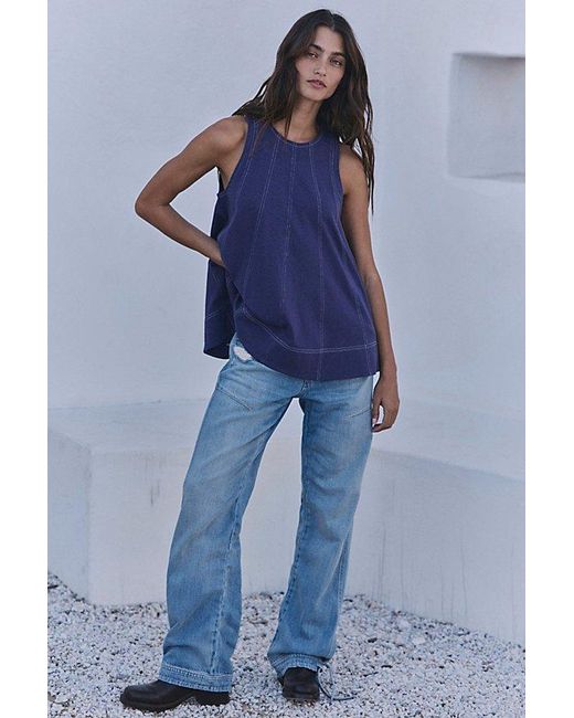 Free People Blue Strada Set