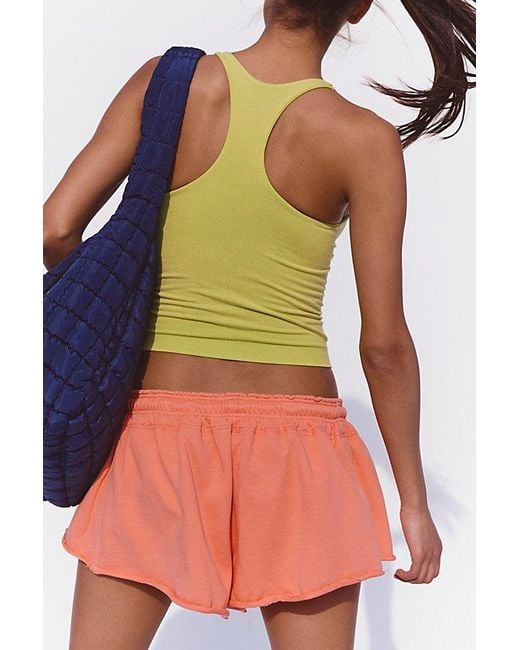 Fp Movement Red Flutter Shorts