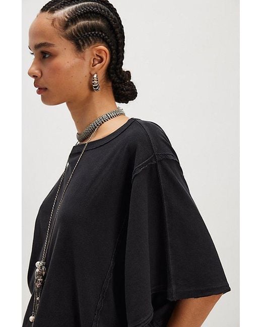 Free People Black Next Level Tee