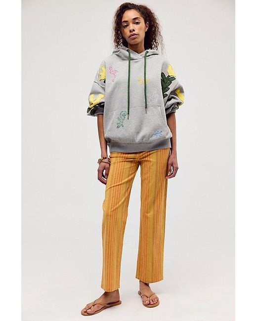 Free People Gray For All Hoodie