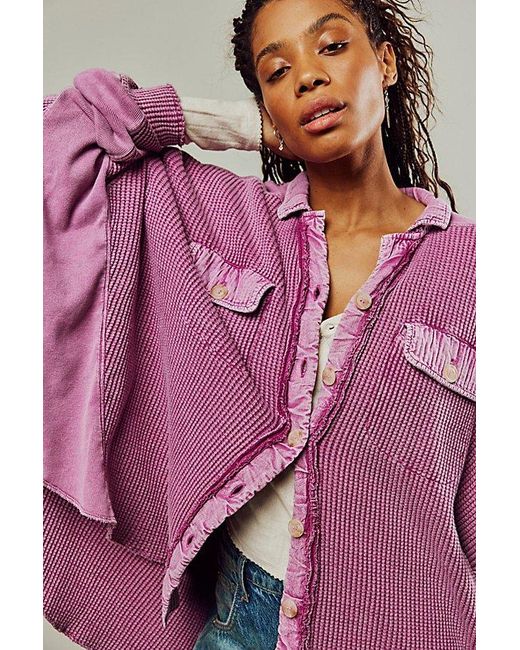 Free People Pink Fp One Scout Jacket