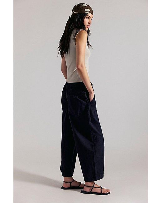 Free People Blue Easy Peasy Pull-On Jeans
