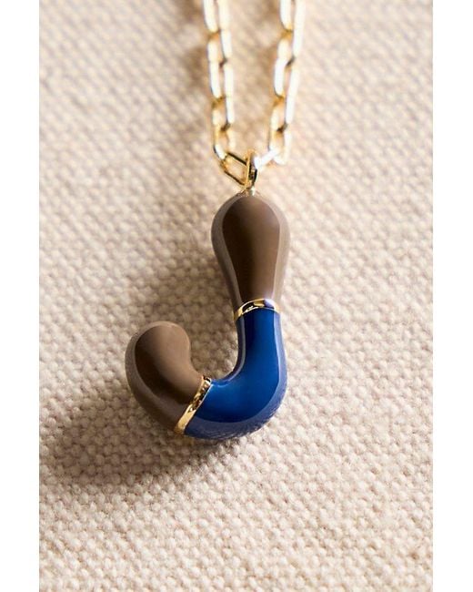 Local Eclectic Natural Fp X Bubble Letter Necklace