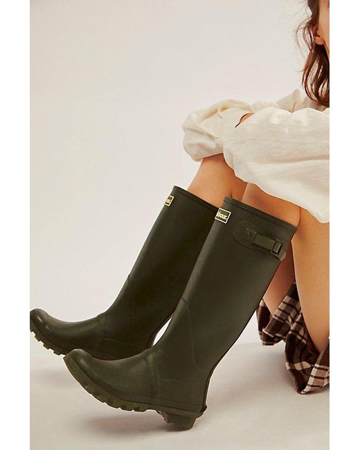 Barbour Natural Bede Tall Wellies
