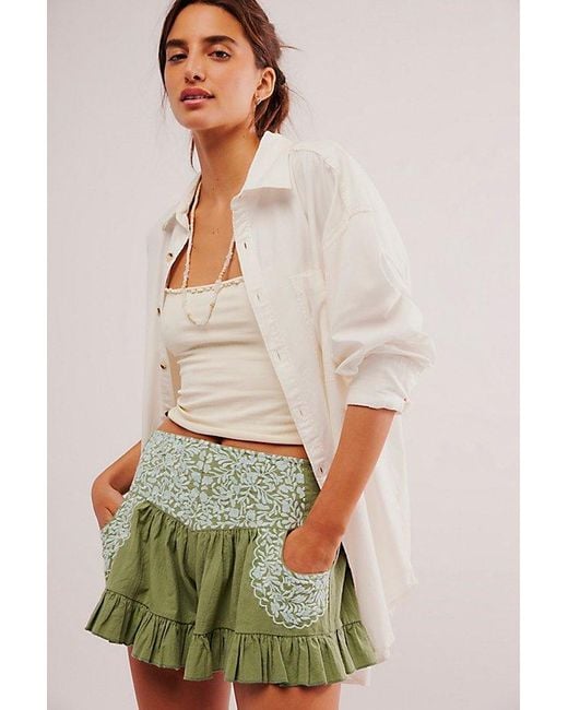 Free People Multicolor Fp One Mexico City Shorts