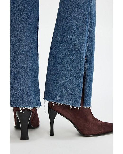 Jeffrey Campbell Blue Sweet Talker Snip Toe Boots Shoe By