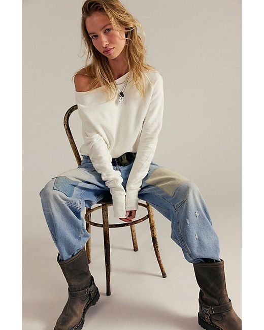 Free People Natural Jess Long Sleeve