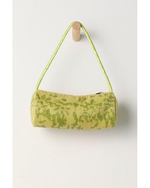 Free People Multicolor Bailey Beaded Barrel Bag