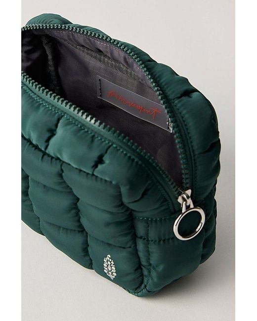 Fp Movement Green Quilted Mini Case
