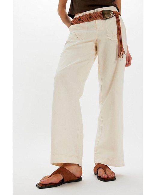 Ash Natural Noa Thong Sandals