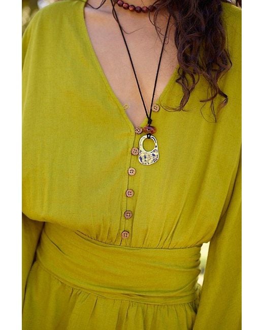 free-est Multicolor Carson Drop-Waist Romper By