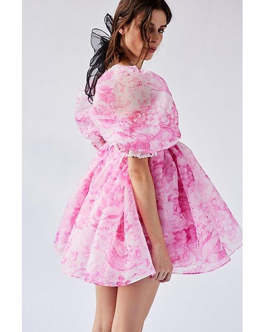 Selkie Pink Puff Dress