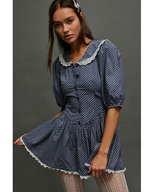 free people need me embroidered mini dress Rendezvous Me Mini Dress main image 1
