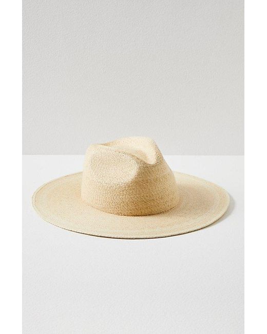 Free People Brown Baja Norte Brimmed Hat
