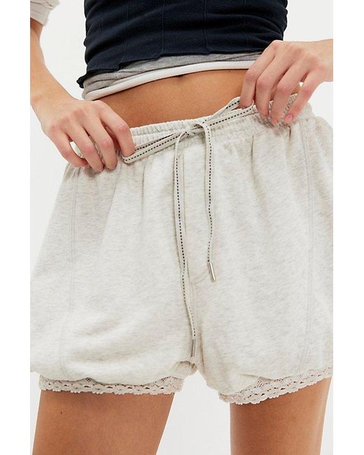 Intimately By Free People Blue Slow Motion Bloomer Shorts By