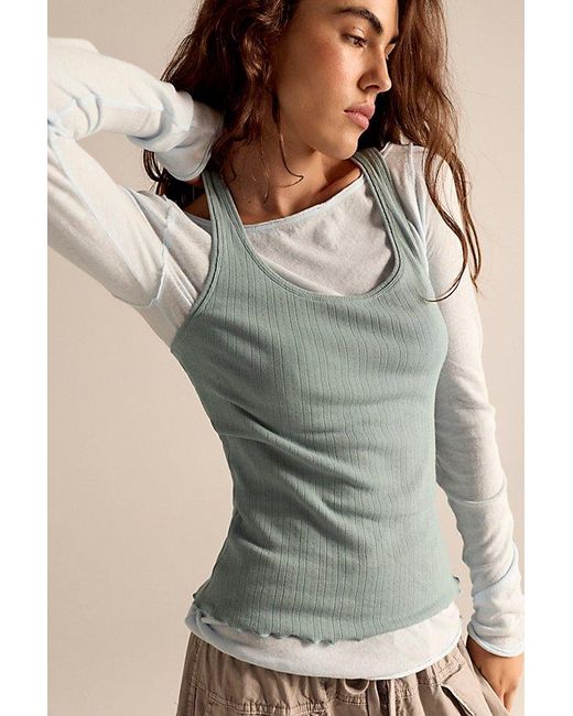 Free People Green Fresh