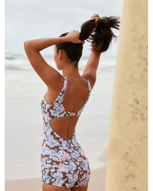 One piece clearance swimdress with shorts