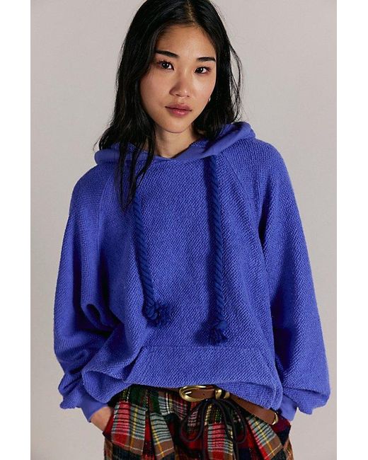Free People Blue Looped