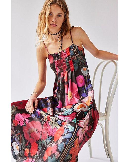 Free People White Botanical Maxi Dress