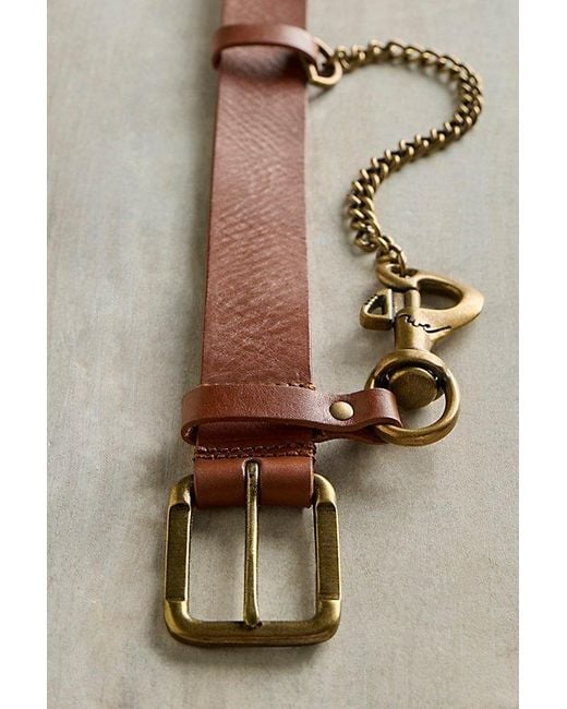 Free People Natural Prescott Keychain Belt