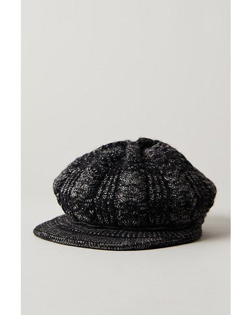 Free People Red Loui Sweater Cadet Hat
