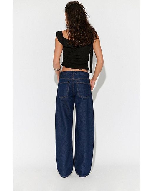 Agolde Blue Long Arc Jeans