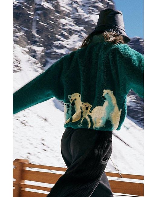 Hit The Slopes Printed Pullover