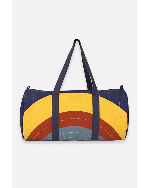Free People Multicolor Anchal Eclipse Weekender Duffel Bag