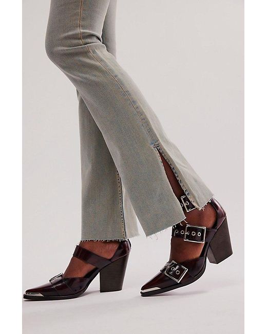 Jeffrey Campbell Gray Hendrix Heels