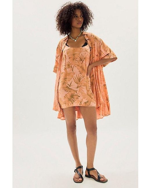 free people shirt dress Burgundy Flowy Embrace celestial charm with the Free People Star Dip Mini Pebble Beach Maxi T-Shirt Dress