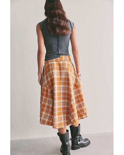 Free People Multicolor Take Me Along Summer Circle Skirt