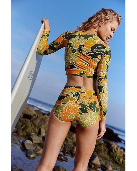 Seea Multicolor Georgia High-Waisted Surf Bottoms
