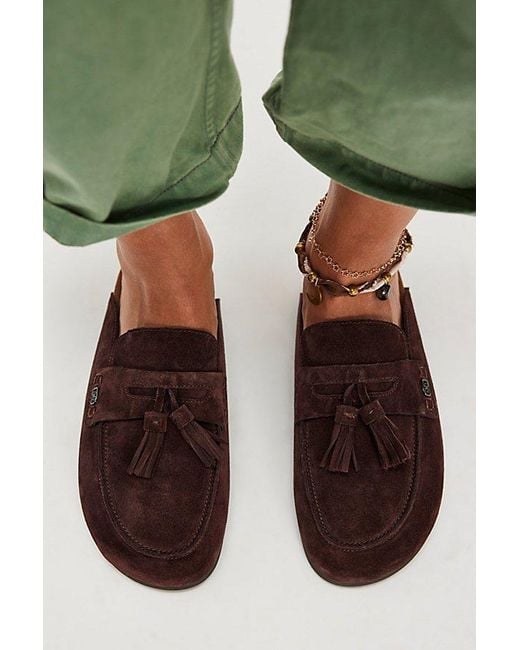 Sam Edelman Green Astrid Tassel Mules