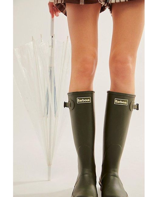 Barbour Natural Bede Tall Wellies
